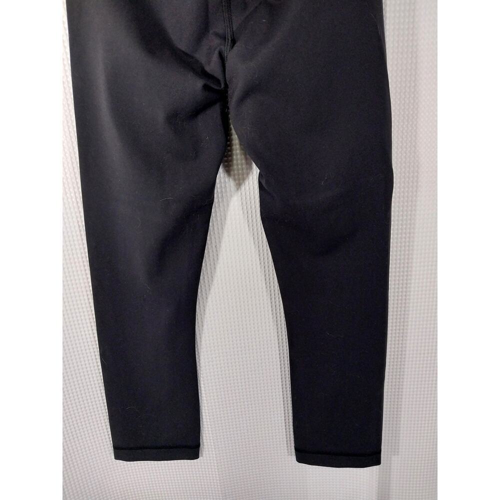 LULULEMON! LUXE RICH BLACK LOGO BACK SUPER SLEEK ATHLETIC LEGGINGS! SZ 2 - Picture 7 of 10